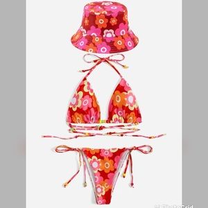 Flower bikini set